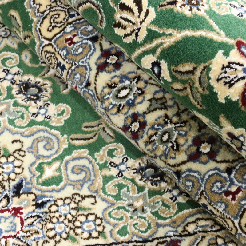 Tappeto Persero - Nain - Reale - 198 x 130 cm - verde
