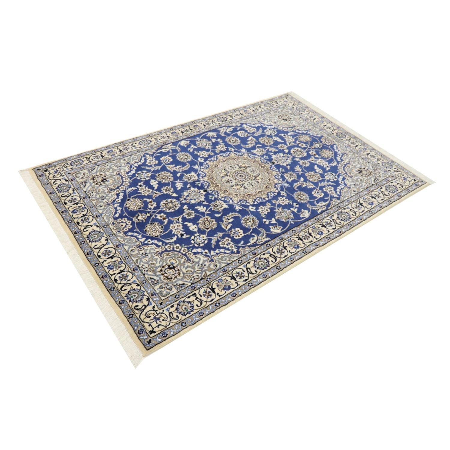 Tappeto Persero - Nain - Reale - 179 x 117 cm - blu