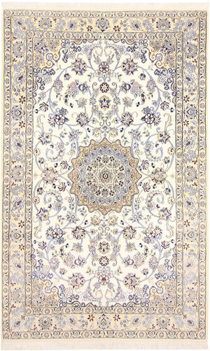 Tappeto Persero - Nain - Reale - 211 x 133 cm - beige
