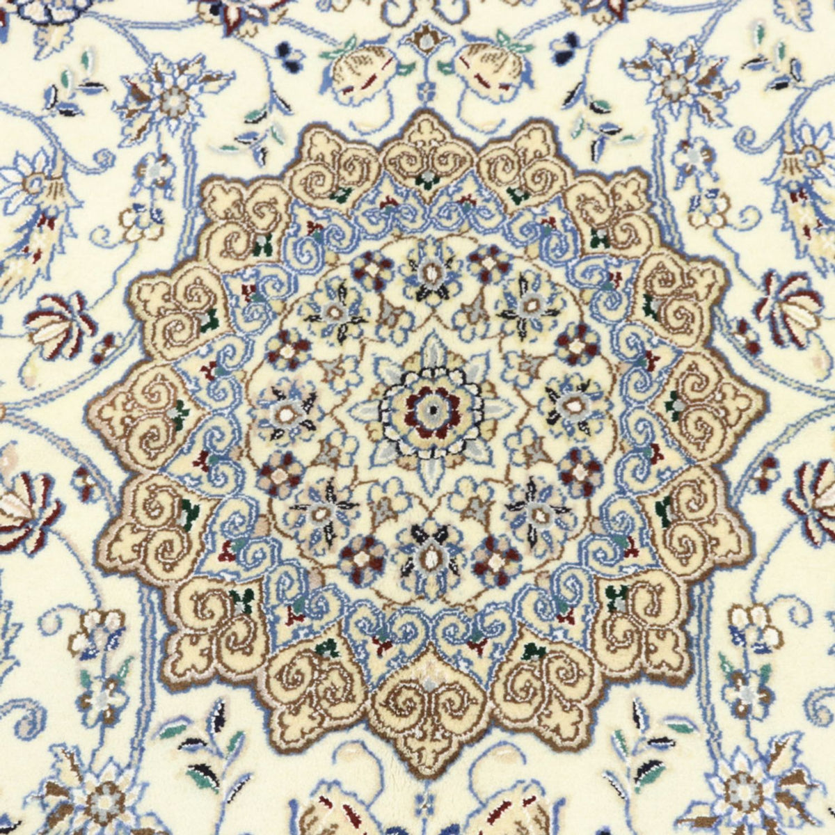Tappeto Persero - Nain - Reale - 211 x 133 cm - beige