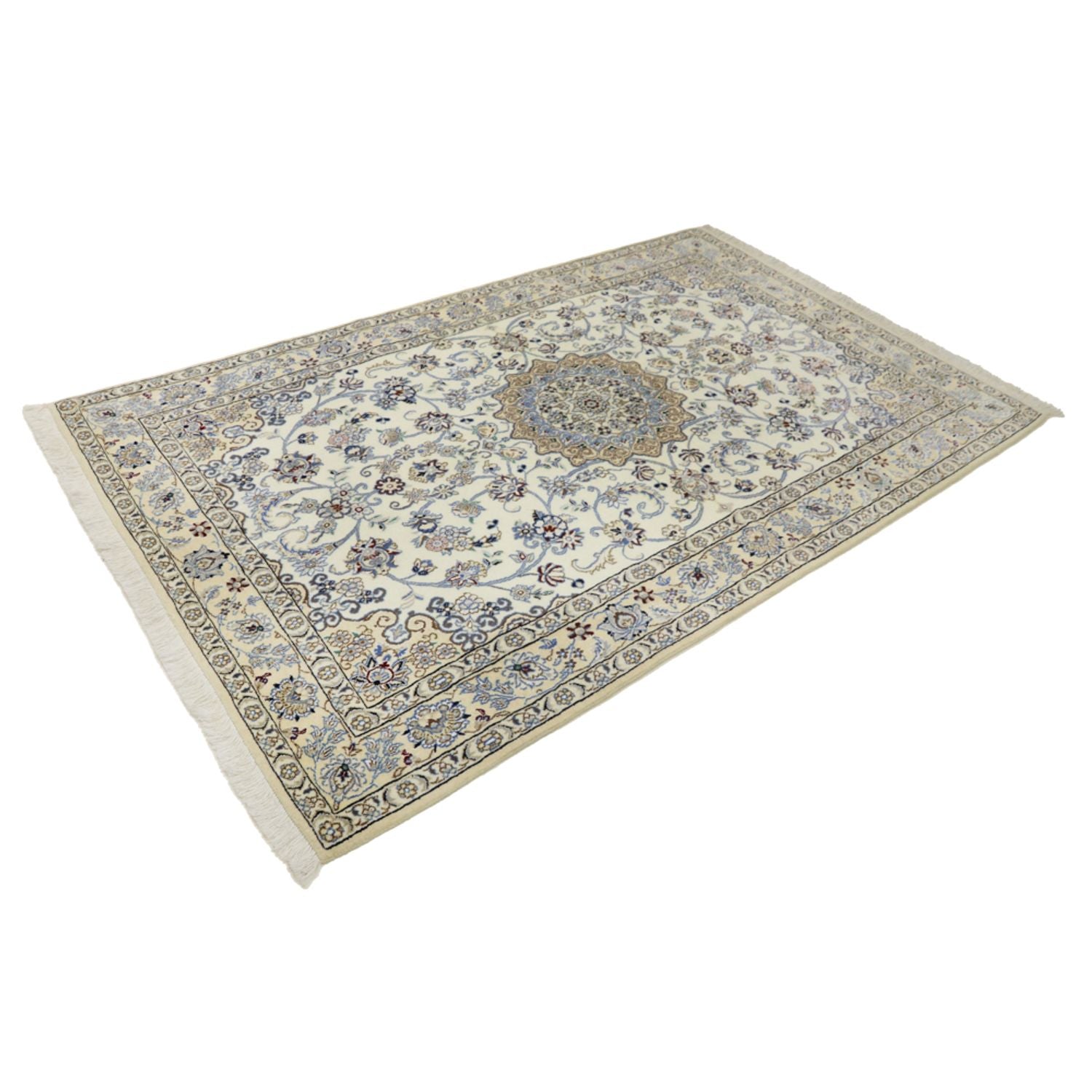 Tappeto Persero - Nain - Reale - 211 x 133 cm - beige