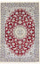 Tappeto Persero - Nain - Reale - 175 x 118 cm - rosso