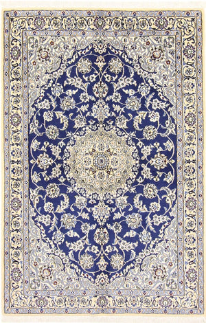 Tappeto Persero - Nain - Reale - 175 x 116 cm - blu