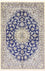 Tappeto Persero - Nain - Reale - 175 x 116 cm - blu