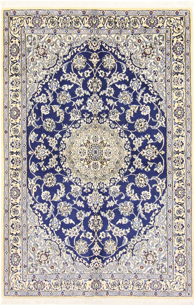 Tappeto Persero - Nain - Reale - 175 x 116 cm - blu