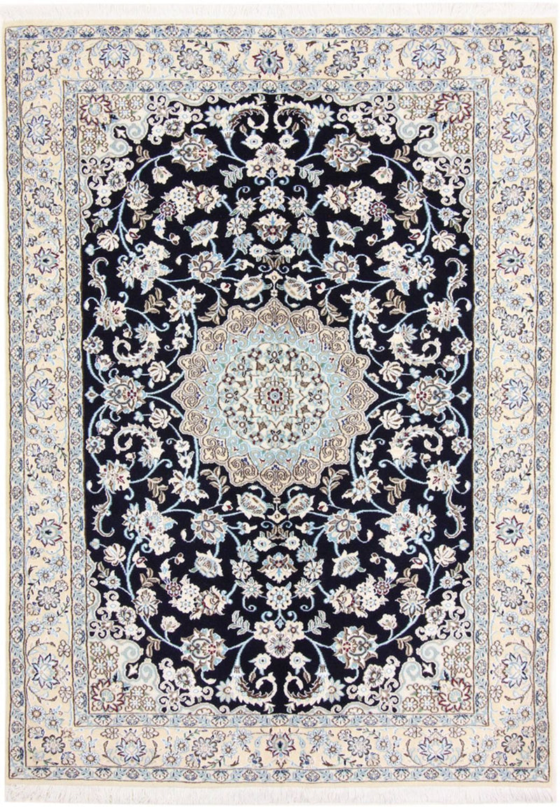 Tappeto Persero - Nain - Reale - 206 x 147 cm - rosso vino