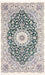 Tappeto Persero - Nain - Reale - 257 x 158 cm - verde
