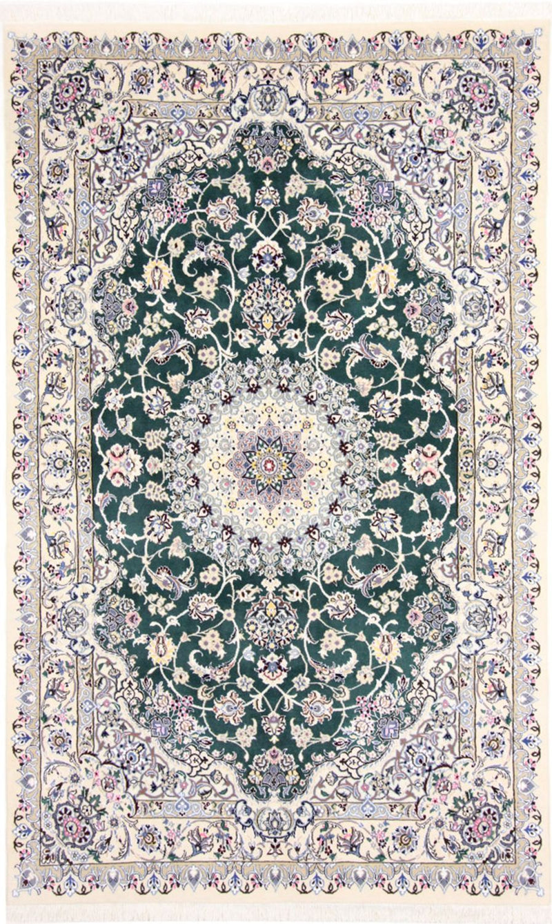Tappeto Persero - Nain - Reale - 257 x 158 cm - verde