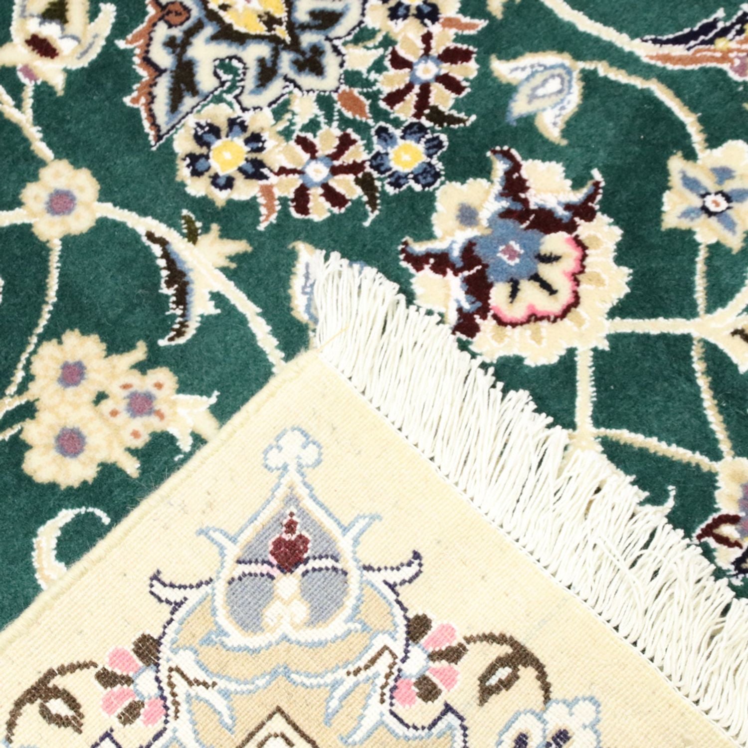 Tappeto Persero - Nain - Reale - 257 x 158 cm - verde