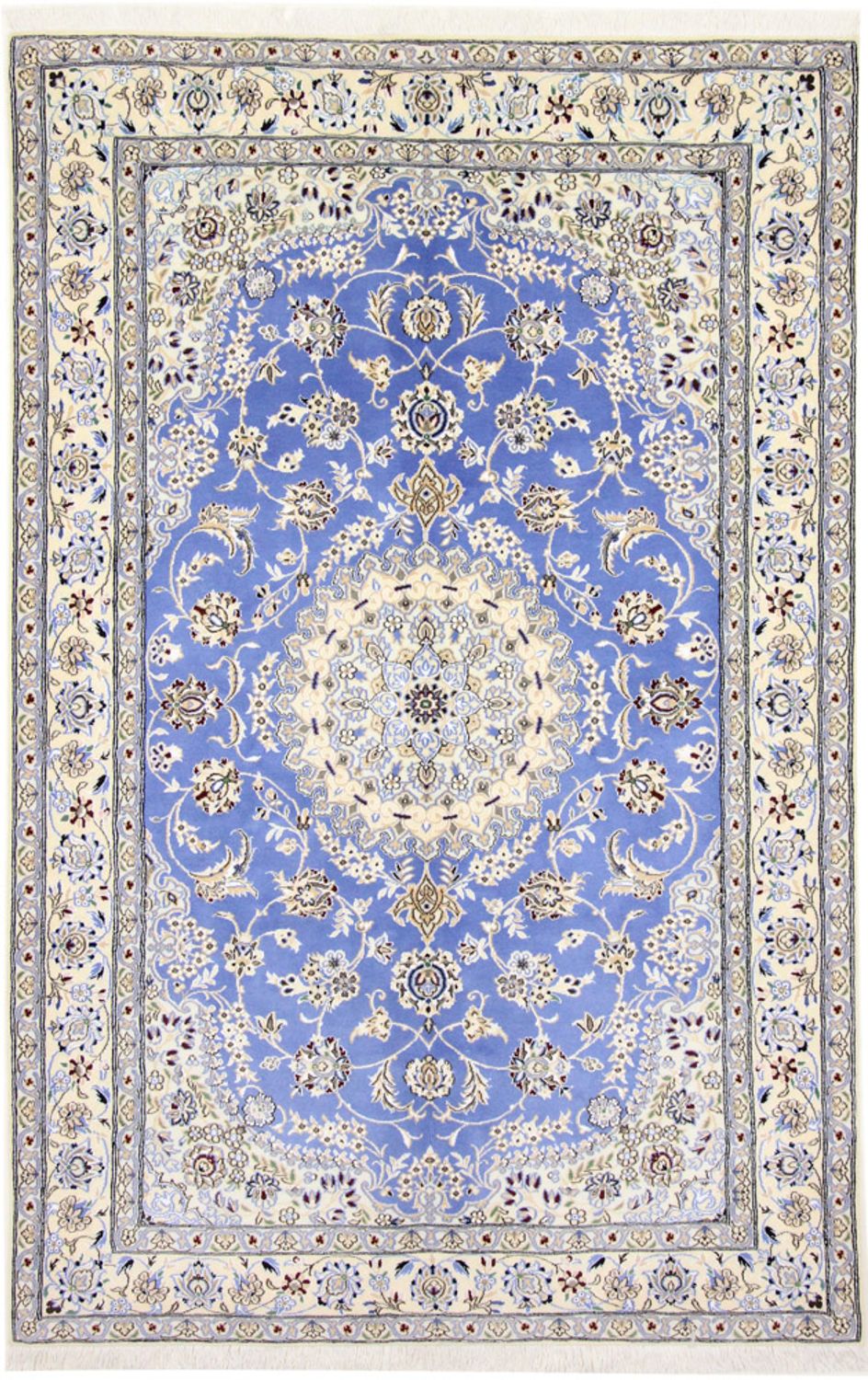Tappeto Persero - Nain - Reale - 248 x 158 cm - blu