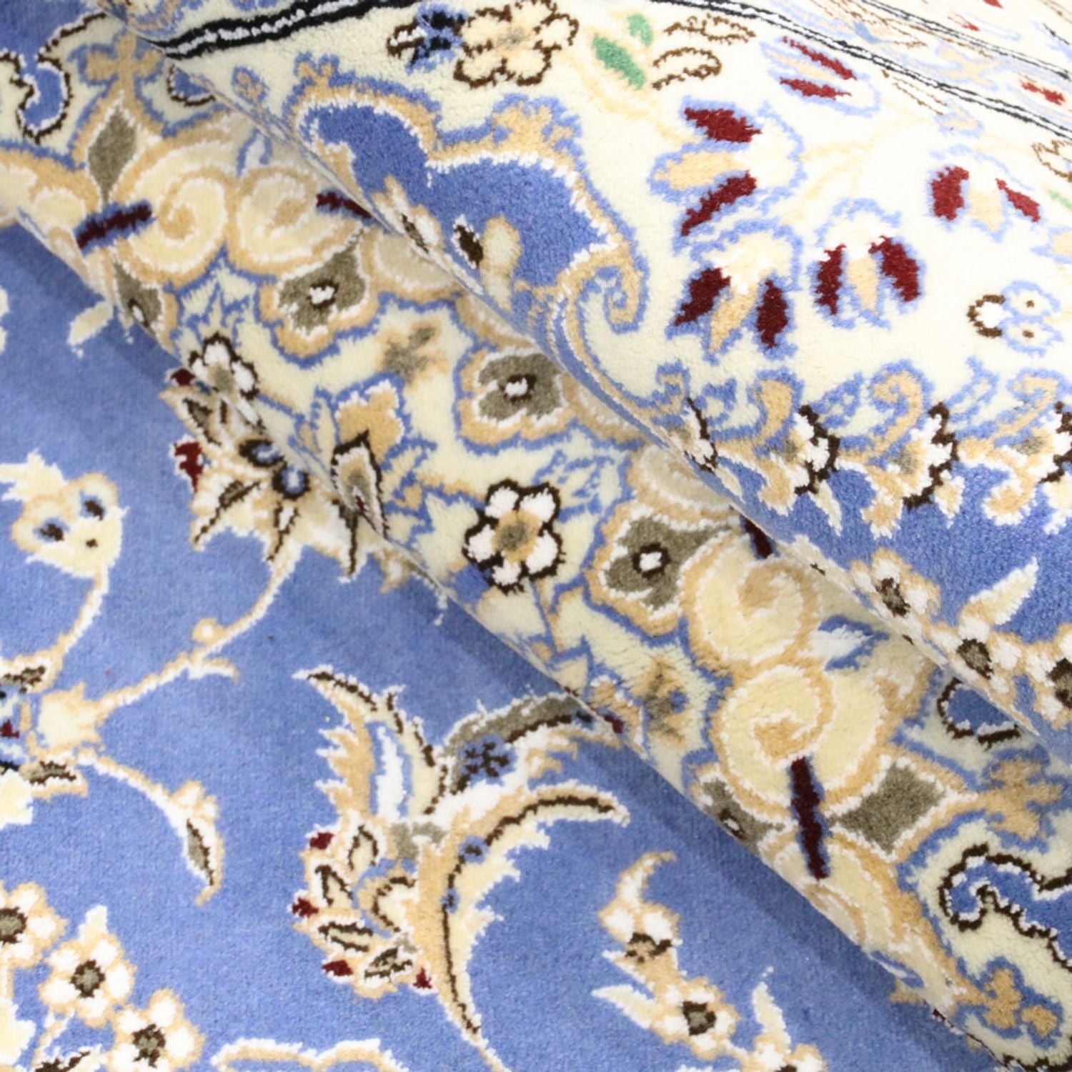 Tappeto Persero - Nain - Reale - 248 x 158 cm - blu