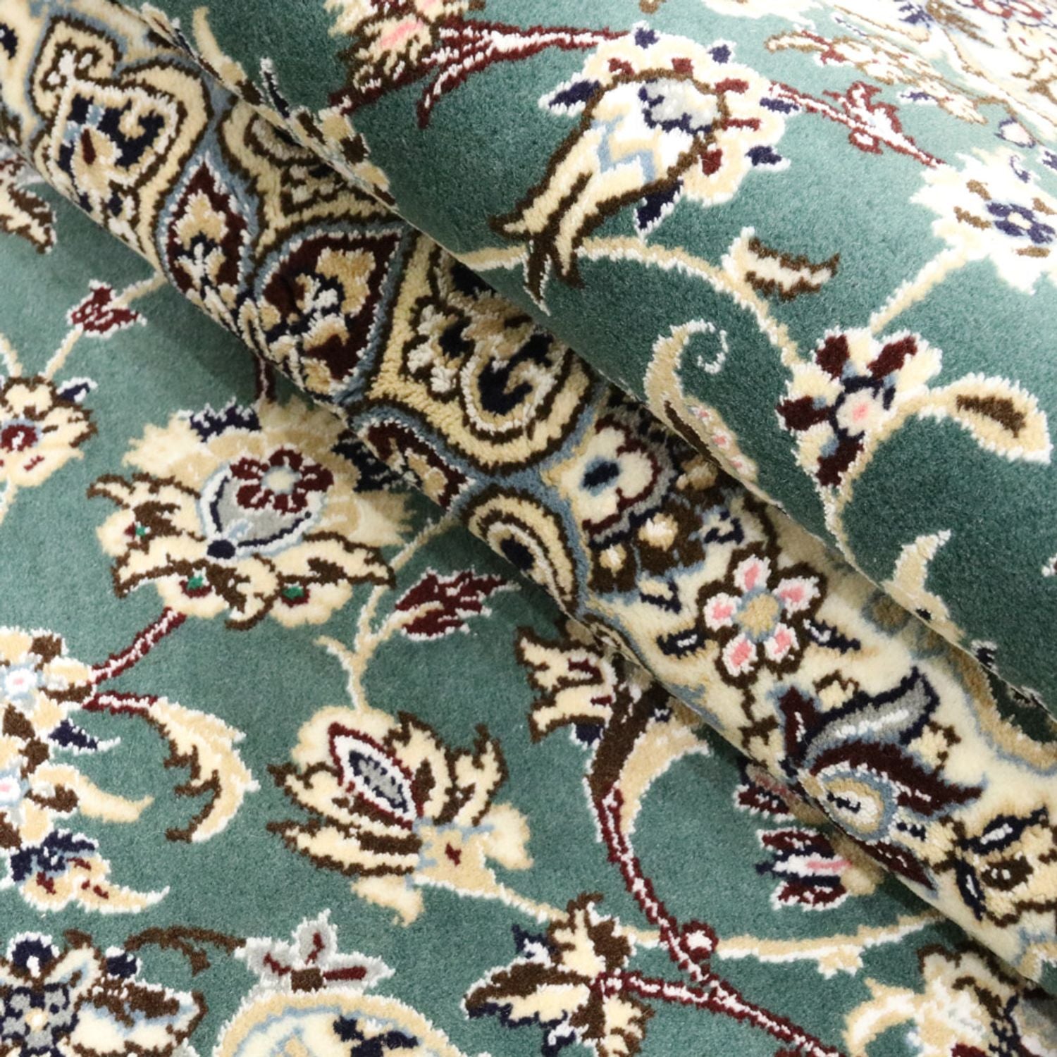 Tappeto Persero - Nain - Reale - 259 x 156 cm - verde