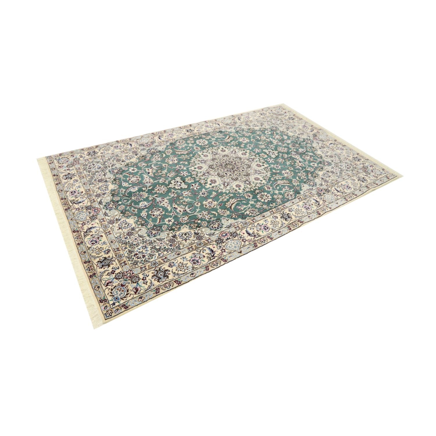 Tappeto Persero - Nain - Reale - 259 x 156 cm - verde