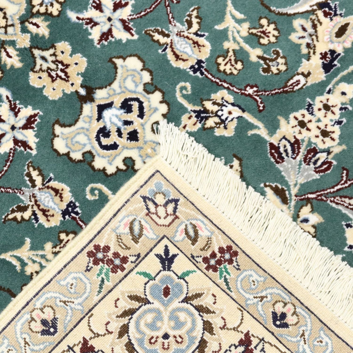 Tappeto Persero - Nain - Reale - 259 x 156 cm - verde