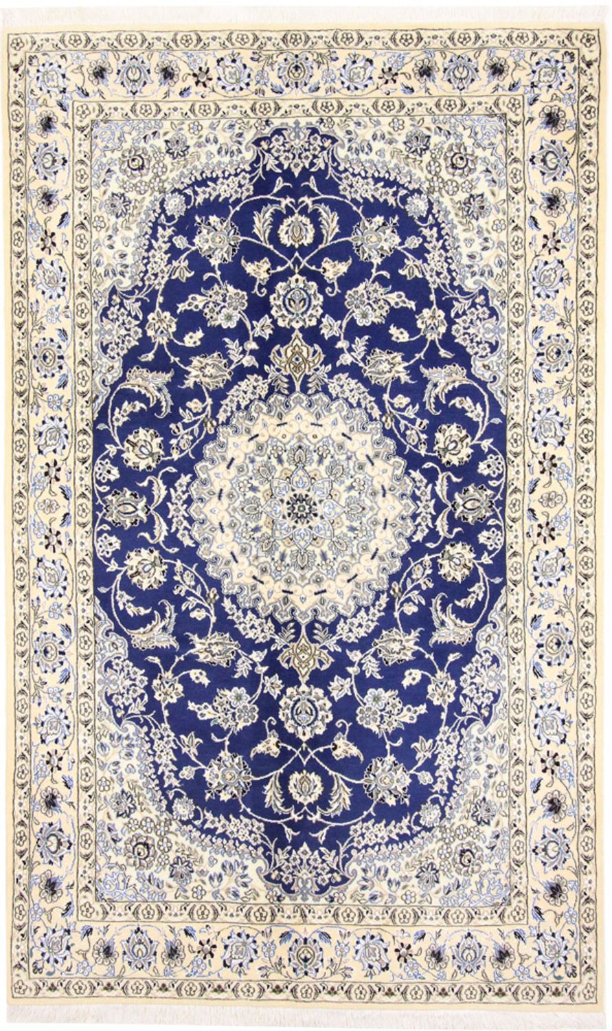 Tappeto Persero - Nain - Reale - 244 x 146 cm - blu