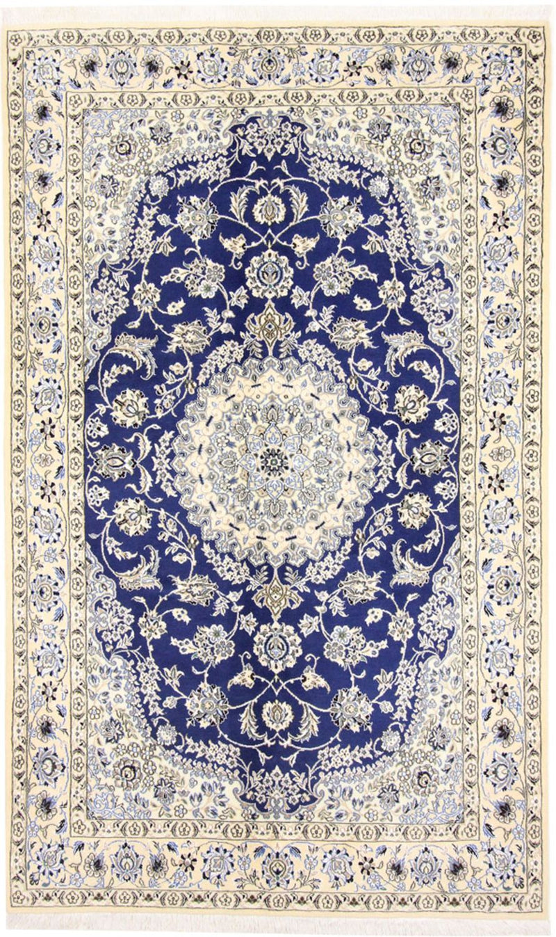 Tappeto Persero - Nain - Reale - 244 x 146 cm - blu