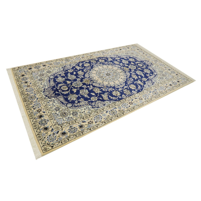 Tappeto Persero - Nain - Reale - 244 x 146 cm - blu