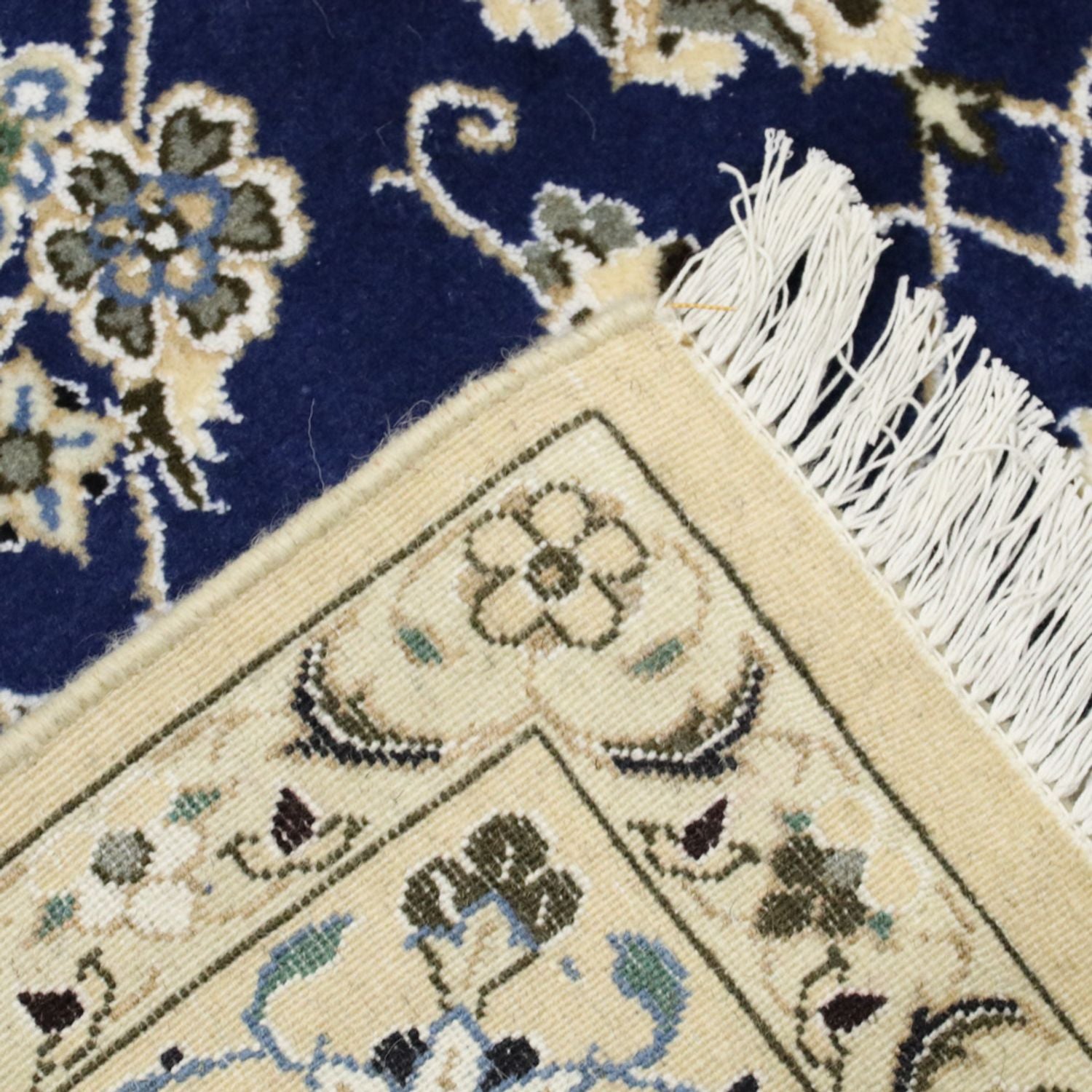 Tappeto Persero - Nain - Reale - 244 x 146 cm - blu