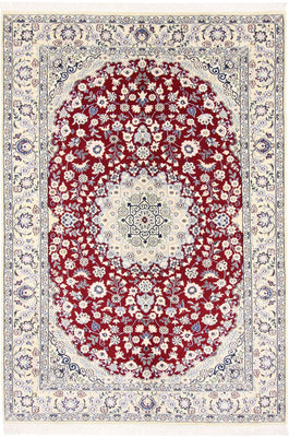 Tappeto Persero - Nain - Reale - 218 x 156 cm - rosso