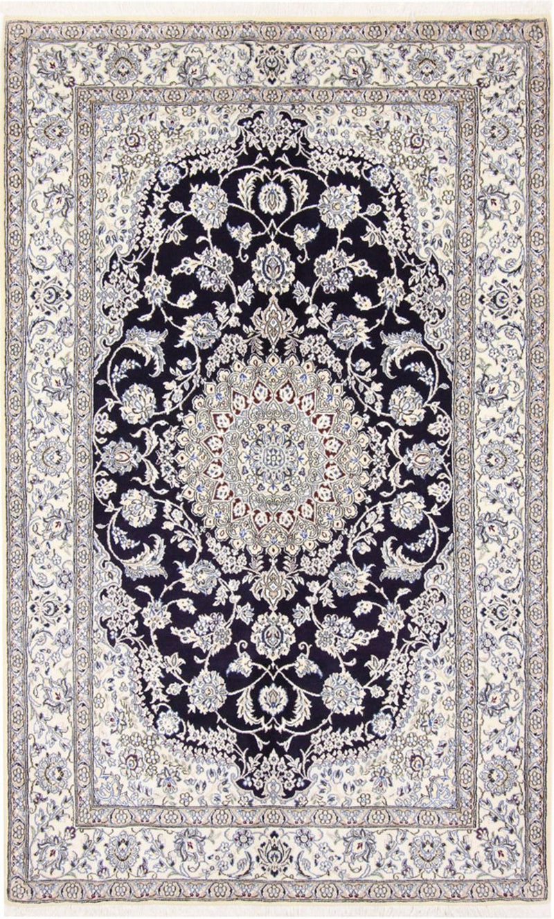 Tappeto Persero - Nain - Reale - 249 x 155 cm - blu scuro