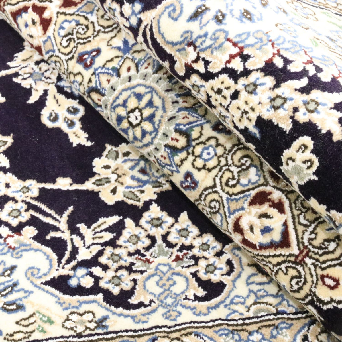 Tappeto Persero - Nain - Reale - 249 x 155 cm - blu scuro