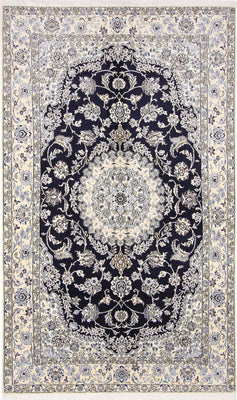 Tappeto Persero - Nain - Reale - 255 x 154 cm - blu scuro
