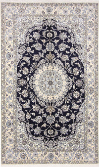 Tappeto Persero - Nain - Reale - 255 x 154 cm - blu scuro