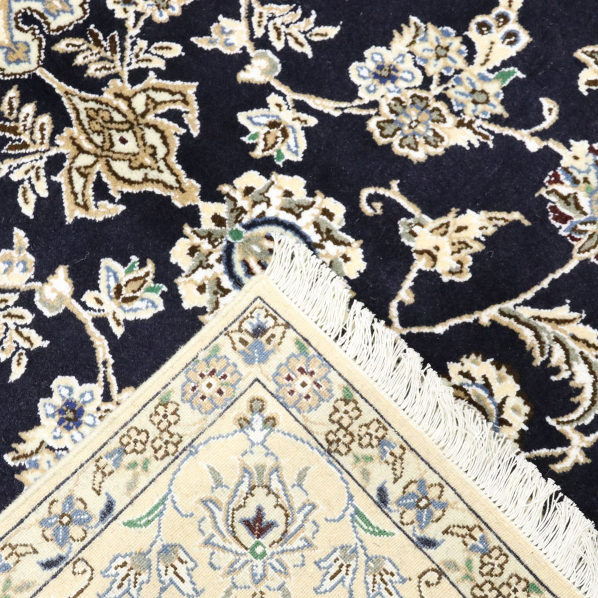 Tappeto Persero - Nain - Reale - 255 x 154 cm - blu scuro