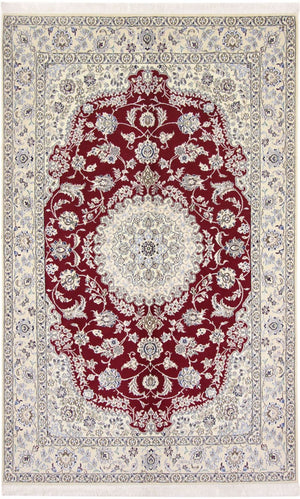 Tappeto Persero - Nain - Reale - 255 x 160 cm - rosso