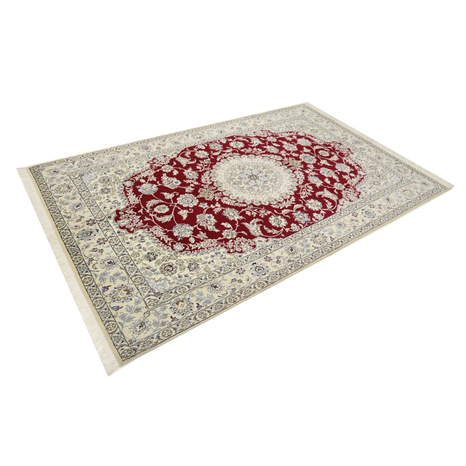 Tappeto Persero - Nain - Reale - 255 x 160 cm - rosso