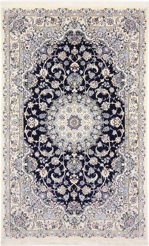 Tappeto Persero - Nain - Reale - 247 x 156 cm - blu scuro