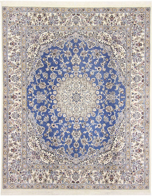 Tappeto Persero - Nain - Reale - 250 x 200 cm - blu