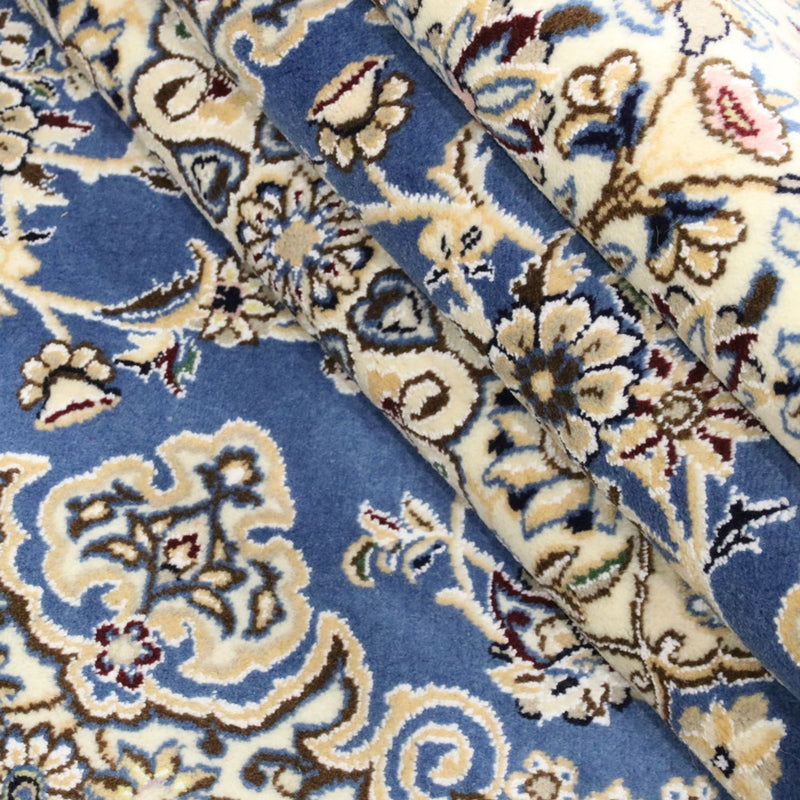 Tappeto Persero - Nain - Reale - 250 x 200 cm - blu