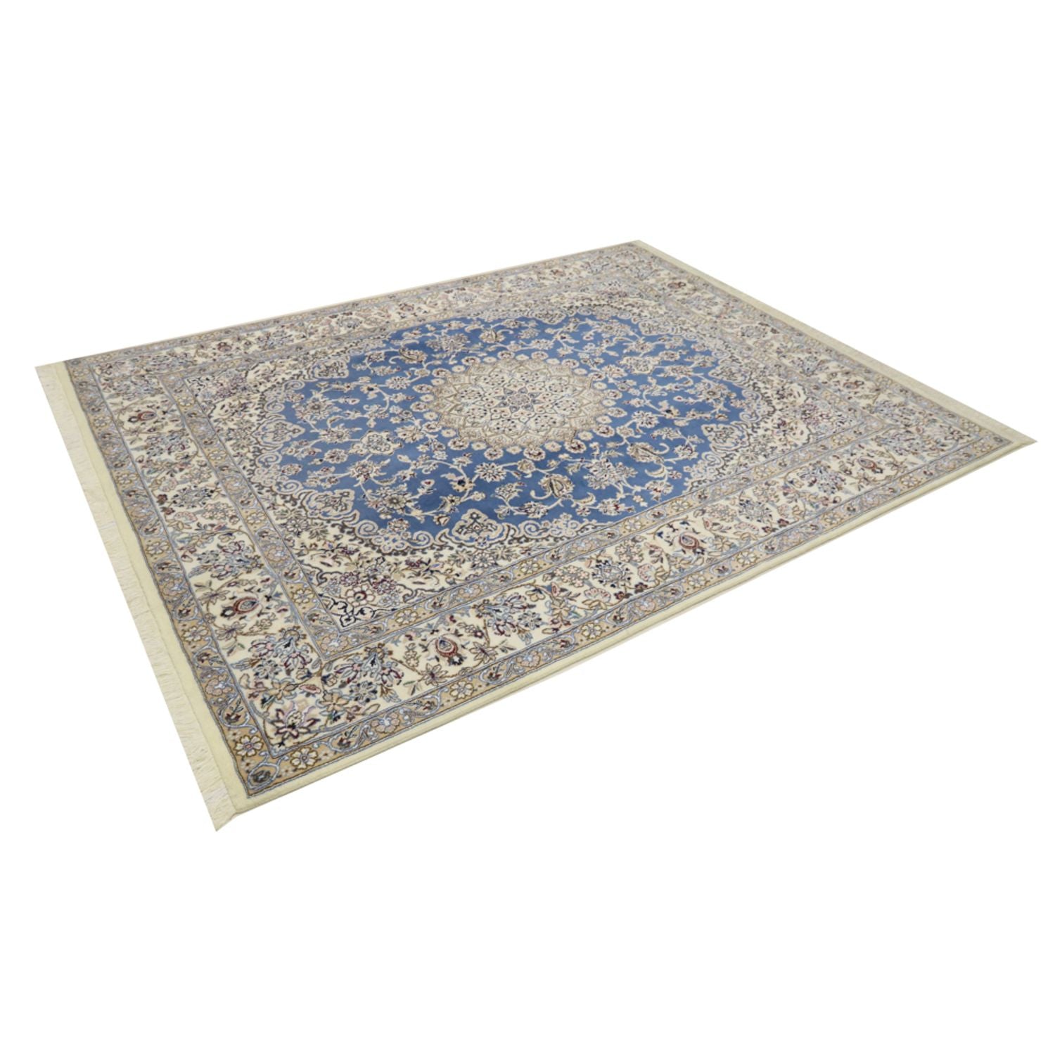 Tappeto Persero - Nain - Reale - 250 x 200 cm - blu