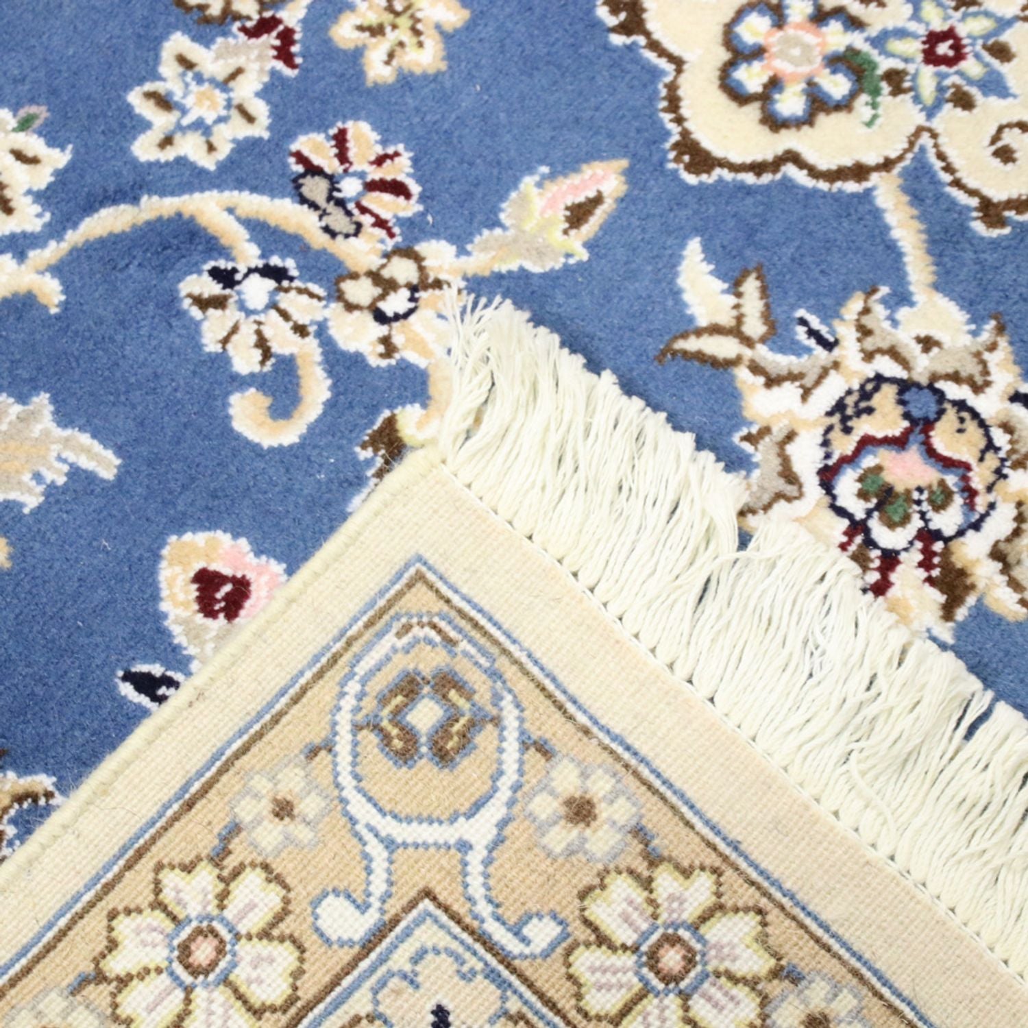 Tappeto Persero - Nain - Reale - 250 x 200 cm - blu