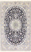 Tappeto Persero - Nain - Reale - 202 x 132 cm - blu scuro