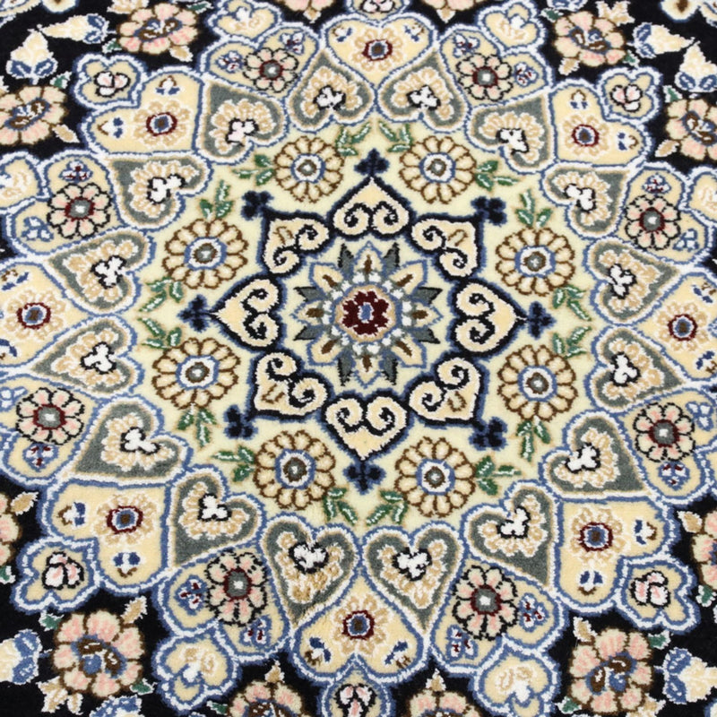 Tappeto Persero - Nain - Reale - 202 x 132 cm - blu scuro