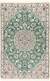 Tappeto Persero - Nain - Reale - 137 x 88 cm - verde