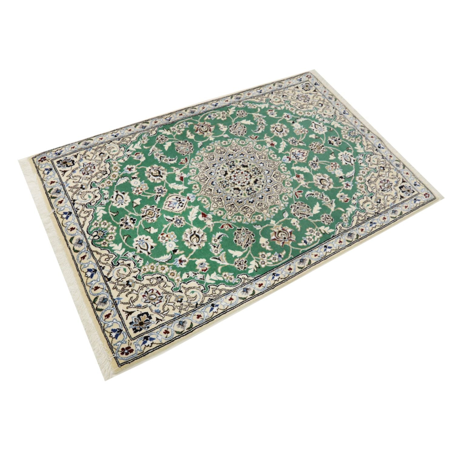 Tappeto Persero - Nain - Reale - 137 x 88 cm - verde