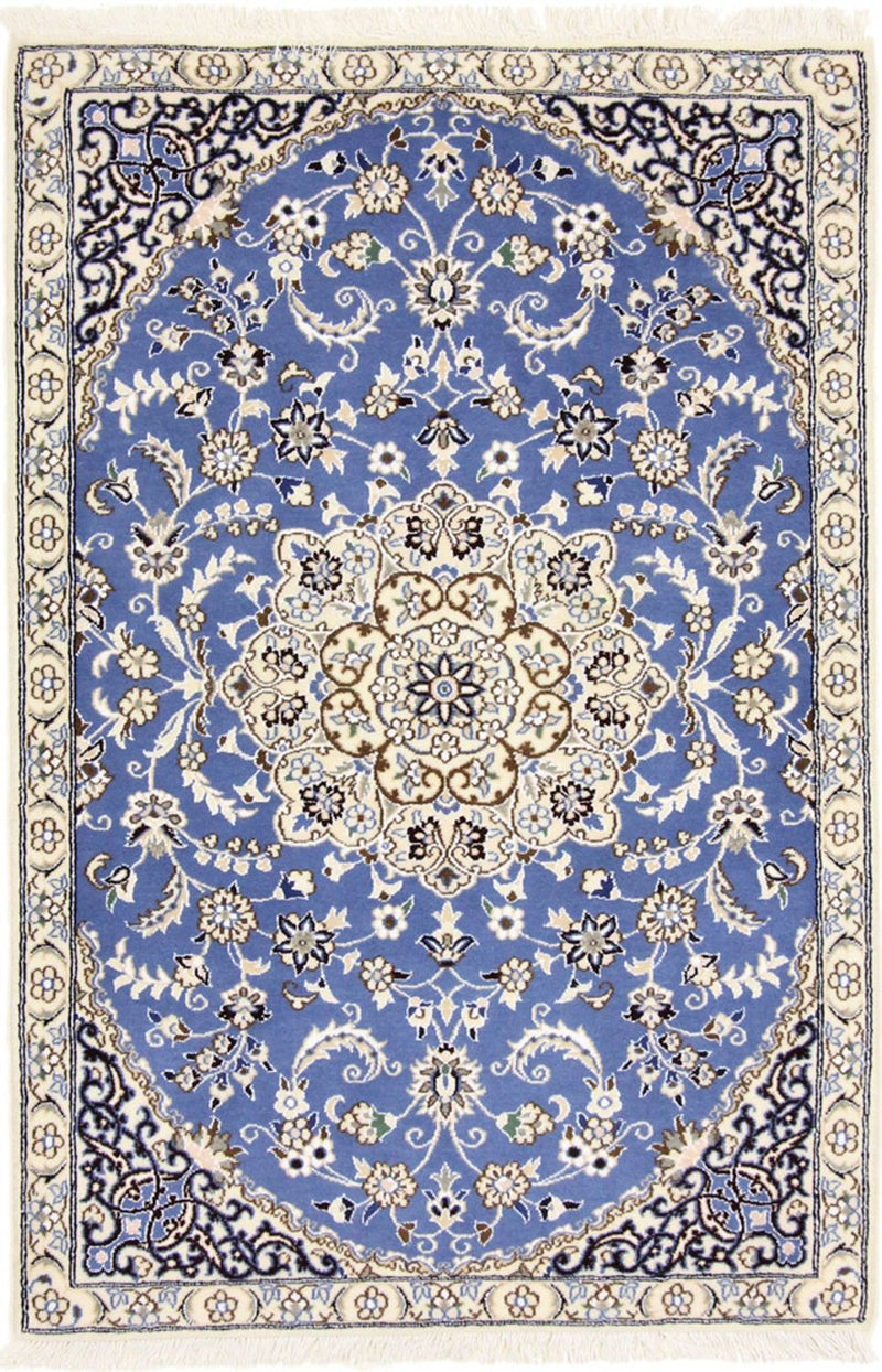 Tappeto Persero - Nain - Reale - 136 x 90 cm - blu