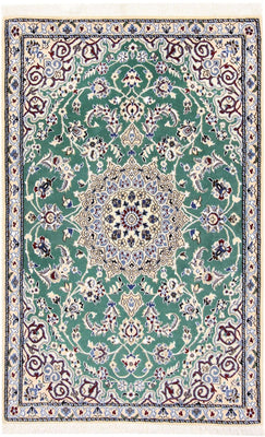 Tappeto Persero - Nain - Reale - 139 x 89 cm - verde