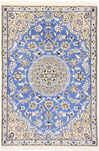 Tappeto Persero - Nain - Reale - 135 x 91 cm - blu