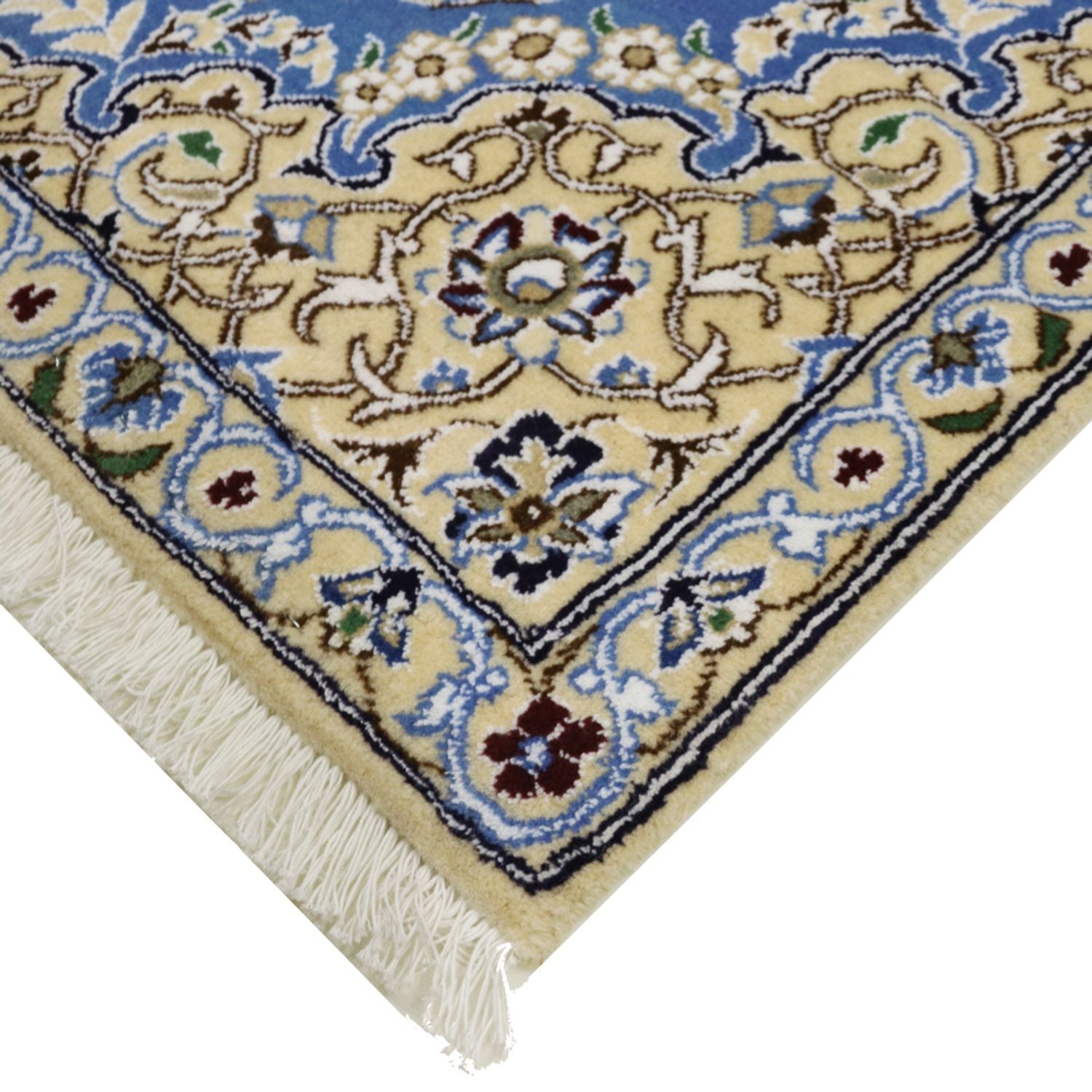 Tappeto Persero - Nain - Reale - 135 x 91 cm - blu