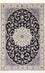 Tappeto Persero - Nain - Reale - 148 x 98 cm - blu scuro