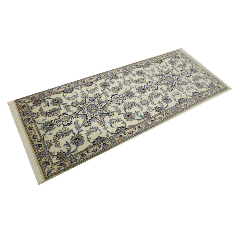 Tappeto corsia Tappeto Persero - Nain - Reale - 298 x 80 cm - beige