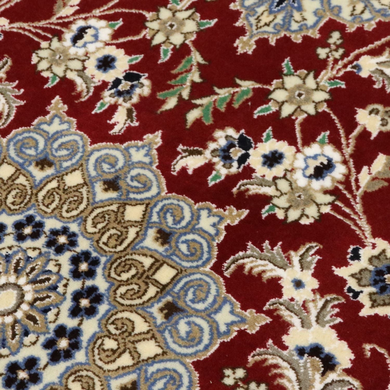 Tappeto corsia Tappeto Persero - Nain - Reale - 203 x 81 cm - rosso