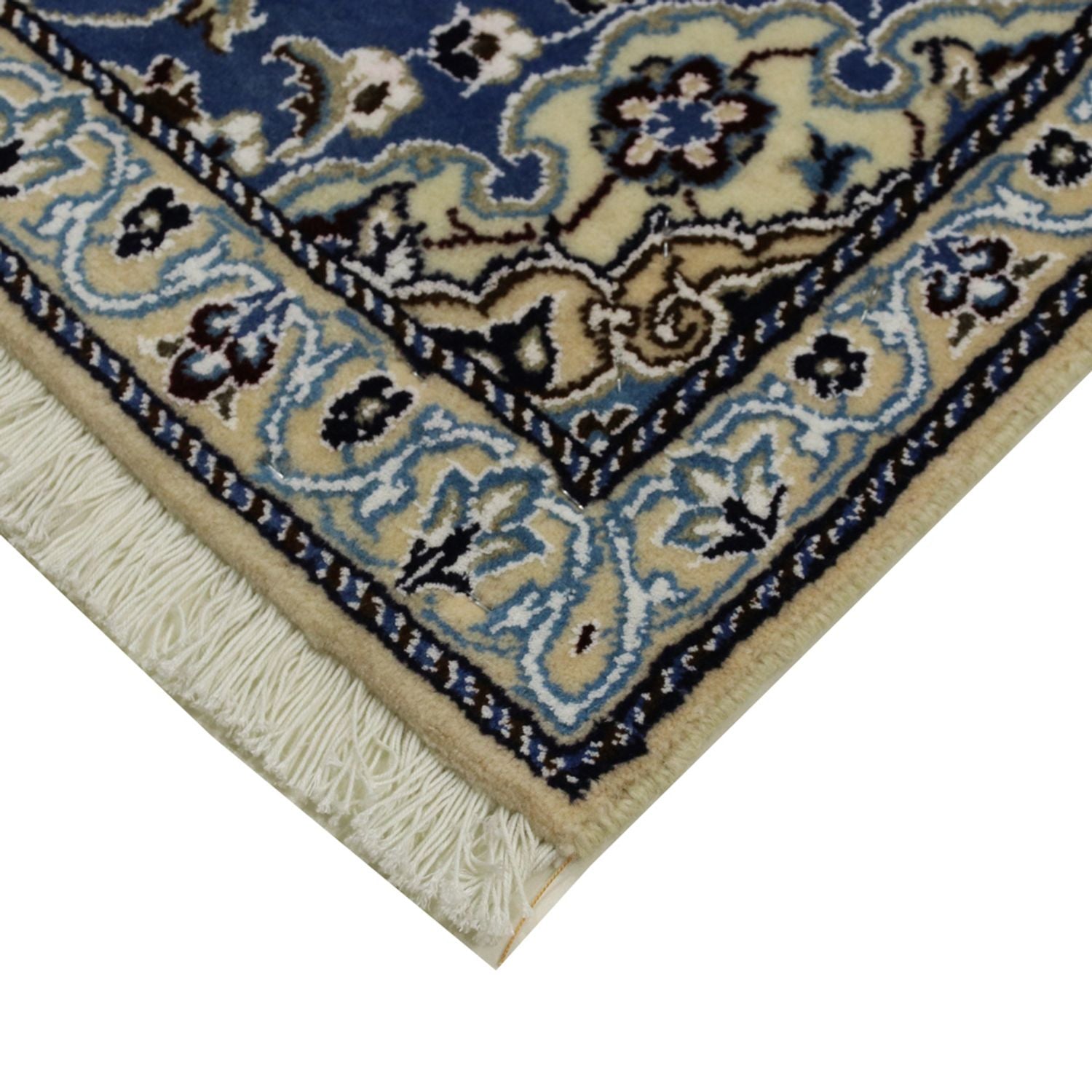 Tappeto corsia Tappeto Persero - Nain - Reale - 200 x 60 cm - blu