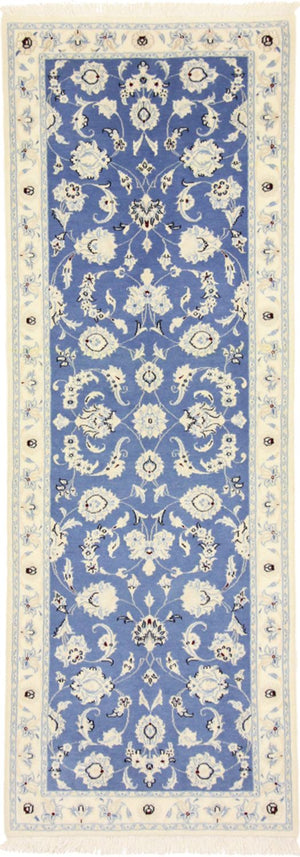 Tappeto corsia Tappeto Persero - Nain - Reale - 207 x 69 cm - blu