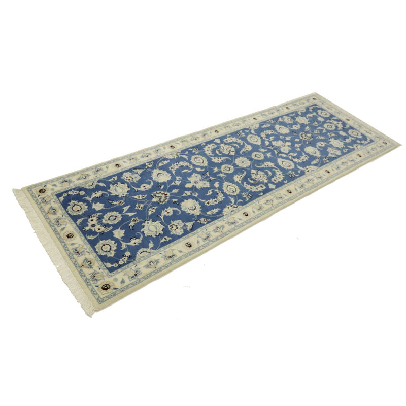Tappeto corsia Tappeto Persero - Nain - Reale - 207 x 69 cm - blu
