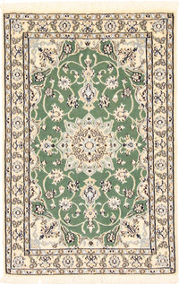 Tappeto Persero - Nain - Reale - 98 x 64 cm - verde
